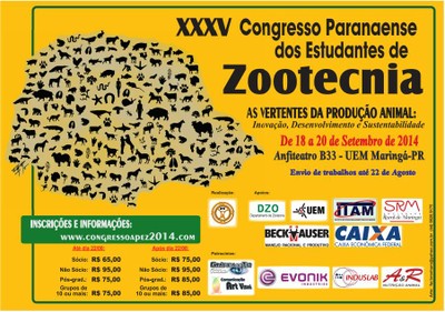 XXXIV Congresso Paranaense dos Estudantes de Zootecnia